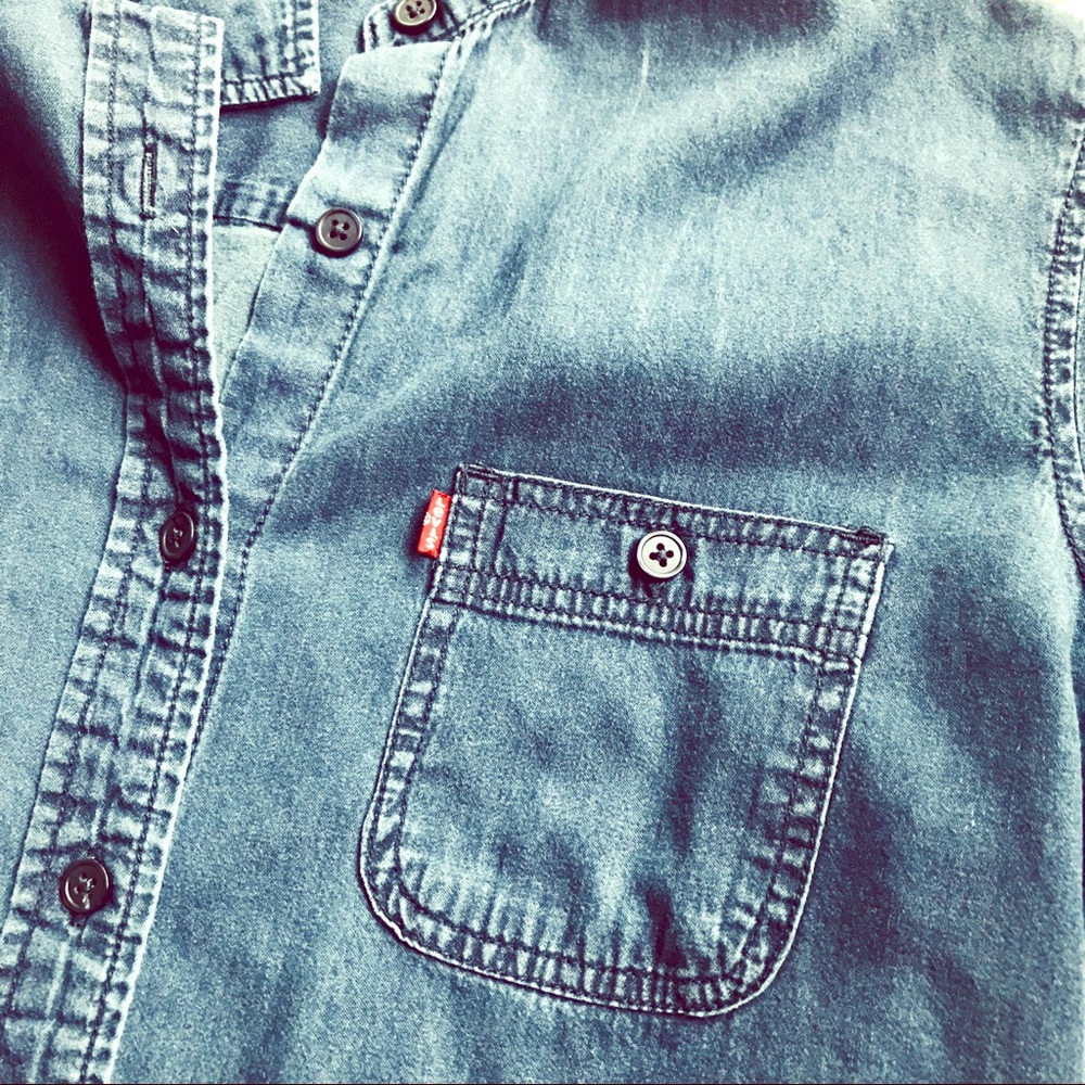 Levi’s Dark Denim Shirt